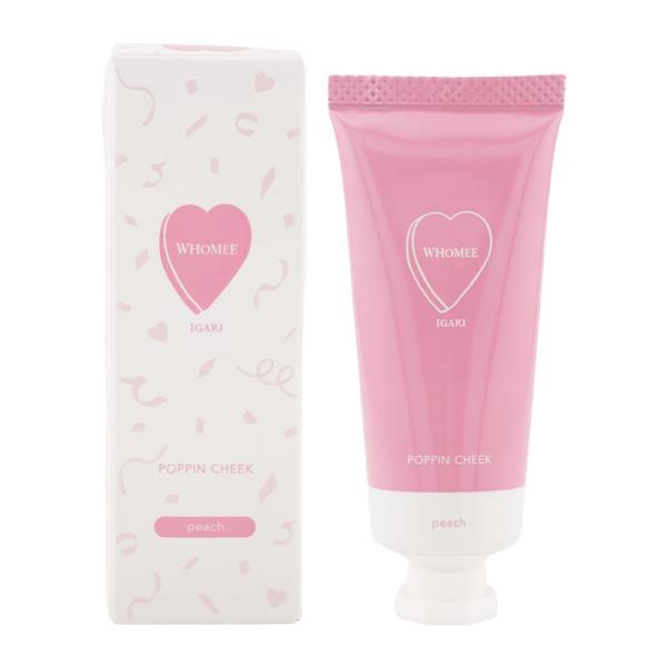 whomee フーミー ポッピンチーク ピーチ 20g リキッドチーク 頬紅 保湿 目元 [ギフトラ...