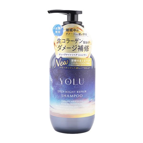 YOLU ヨル ディープナイトリペアシャンプー 400mL 夜間美容 リッチナイトリペア 生コラーゲ...