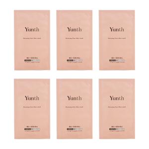 [6個セット]Yunth ユンス 薬用 シートマスク 22mL [医薬部外品][ギフトラッピング対応]｜ダイキヤフー店