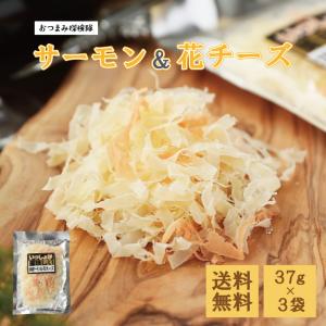 珍味 北海道サーモン&花チーズ 37g×3袋 おつまみ おやつ