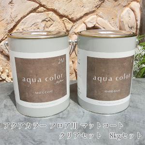 アクアカラー フロア用 グロスコート カラーセット 8.47kgセット