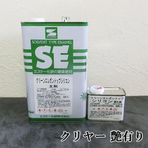 SKシリコンクリヤーW 3分艶有り 15kg エスケー化研 水性塗料 外壁 一液