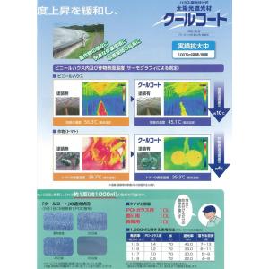 ビニールハウス遮光塗料 クールコート PO・ガ...の詳細画像3
