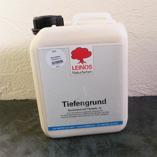 ディープシーラー　透明　2.5L(約62平米/1回塗り)　天然粘土塗料 LEINOS レイノス 粘度...