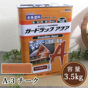 ガードラックアクア A-4 マホガニー 3.5kg （約35平米/1回塗り） 和信