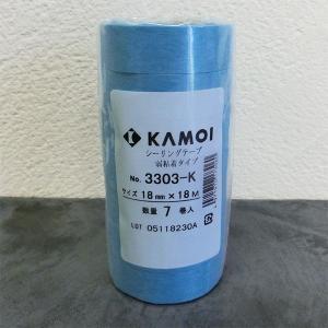カモ井 NO.3303-K 和紙テープ(弱粘着タイプ) 1パック 18ミリ : 大橋