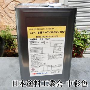 オーデフレッシュ 共通中塗 艶有り 濃彩色(赤系) 15kg(約48平米/2回