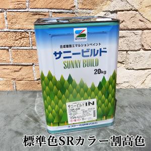 サニービルドIN 日本塗料工業会 中彩色 艶消 20kg エスケー化研 ペンキ