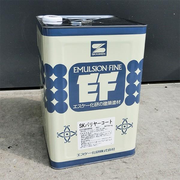 SKバリヤーコート　クリヤー　18kg(約100平米/1回塗り)浸透硬化型表面強化剤 エスケー化研