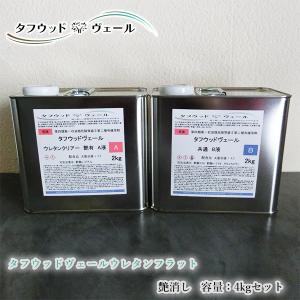 純正グリルをベースに加工仕上げ、2液ウレタン「艶消し黒」の自家塗装　訳あり タフウッドヴェール ウレタンクリヤー 艶有り 2kgセット 屋外木部用 2