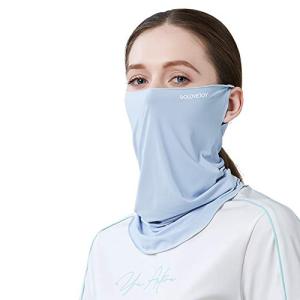 ネックガード フェイスカバー夏用 レディース 日焼け防止 軽量 ズ