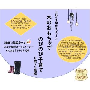 【終了】おひさま学校オンライン「0-2歳児向け　木のおもちゃでのびのび子育て」全2回｜ohisamaya