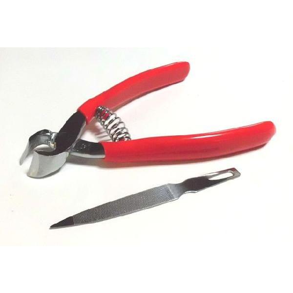 介護用爪切（爪やすり付）“厄介爪も楽々カット”  000014 F.Kaigo