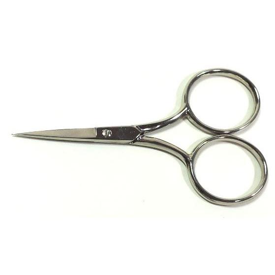 ゾーリンゲン（独）F.ハーダー社手芸刺繍はさみ9cm極細先尖 皮サック付“細かい作業に使いよい”  ...