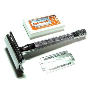 ゾーリンゲン・メルクール MERKUR（独）髭剃り33C 両刃ホルダー 替刃1