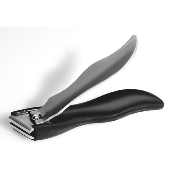 ゾーリンゲン（独）ゲーゾル爪切  黒柄 “シャープな切味、爪収納コンテナ付、ポケットサファイヤ爪ヤス...