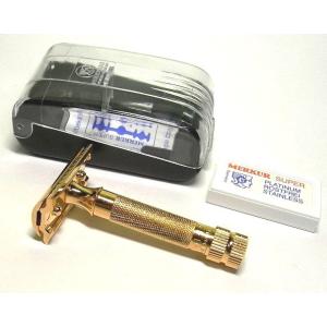 ゾーリンゲン・メルクール MERKUR（独）髭剃り33C 両刃ホルダー 替刃1