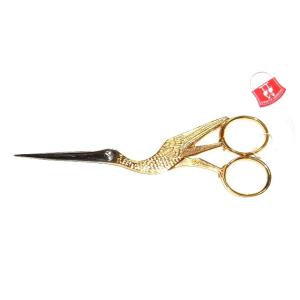 ゾーリンゲン（独）ロバートクラス コウノトリ 鶴型手芸刺繍はさみ 9cm