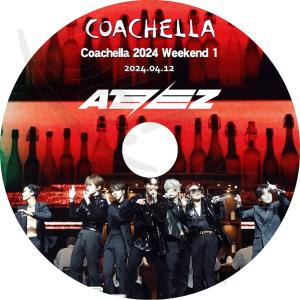 K-POP DVD ATEEZ COACHELLA 2024 WEEKEND 1 2024.04.12 日本語字幕なし ATEEZ エーティーズ ATEEZ KPOP DVD｜ohk