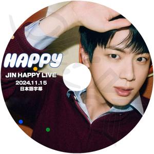 K-POP DVD バンタン JIN HAPPY LIVE 2024.11.15 BANGTAN KPOP