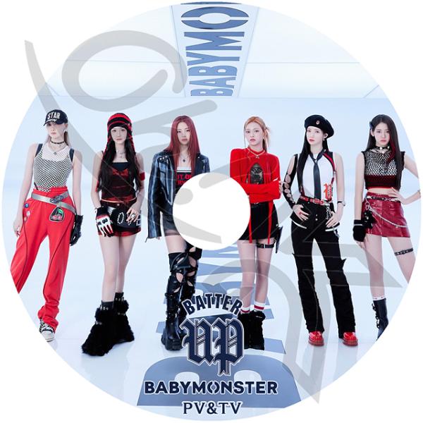 K-POP DVD BABYMONSTER PV/TV - BATTER UP - BABYMONS...