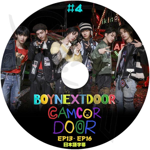 K-POP DVD BOYNEXTDOOR CAMCOR DOOR #4 EP13-EP16 日本語...