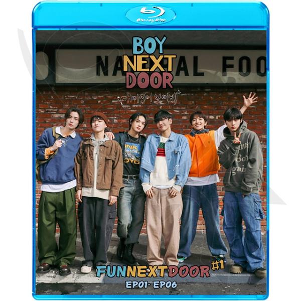 Blu-ray BOYNEXTDOOR FUNNEXTDOOR #1 EP01-EP06 日本語字幕...