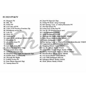 K-POP DVD IU 2024 PV/TV...の詳細画像1