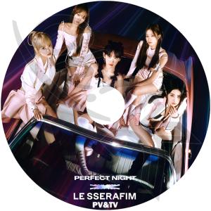 K-POP DVD LE SSERAFIM 2023 2nd PV/TV - Perfect Night UNFORGIVEN ANTIFRAGILE