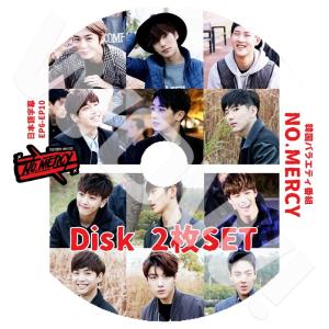 K-POP DVD MONSTA X NO.MERCY 1-2 2枚SET -EP1-EP10-  モンスタエックス 日本語字幕あり MONSTA X モンスタエックス MONSTA X DVD