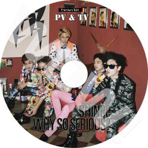 K-POP DVD SHINee PV&amp;TV Collection  WHY SO SERIOUS  SHINee シャイニー オンユ ジョンヒョン キー ミンホ テミン PV DVD
