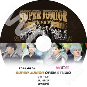 K-POP DVD SUPER JUNIOR Open Studio -2014.09.04- 日本語字幕あり SUPER JUNIOR スーパージュニア SJ 韓国番組 SUPER JUNIOR DVD