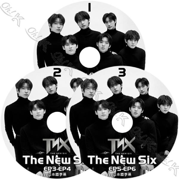 K-POP DVD TNX THE NEW SIX 3枚SET EP1-EP6 日本語字幕あり TN...