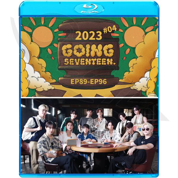 Blu-ray SEVENTEEN 2023 GOING SEVENTEEN #4 EP89-EP9...