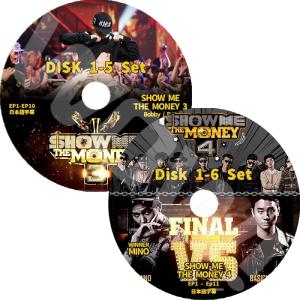 K-POP DVD SHOW ME THE MONEY3/4 11枚SET 日本語字幕あり iKON アイコン B.I ビーアイ  iKON WINNER DVD