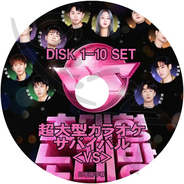 K-POP DVD 超大型カラオケサバイバルVS 10枚SET 日本語字幕あり 2PM ウヨン Wo...