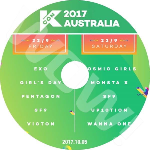 K-POP DVD KCON 2017 AUSTRALIA -2017.10.05-  EXO/ W...