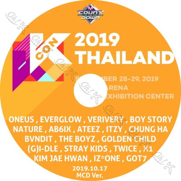 K-POP DVD KCON 2019 IN THAILAND -2019.10.17- TWICE...