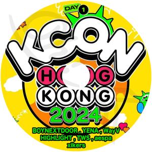 K-POP DVD KCON 2024 IN HONGKONG 1DAY 2024.03.30 - HIGHLIGHT aespa BOYNEXTDOOR TWS Xikers WayV YENA - CON KPOP DVD｜ohk