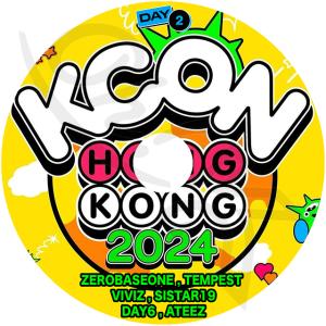 K-POP DVD KCON 2024 IN HONGKONG 2DAY 2024.03.31 - ATEEZ VIVIZ ZEROBASEONE SISTAR19 TEMPEST DAY6 - CON KPOP DVD｜ohk