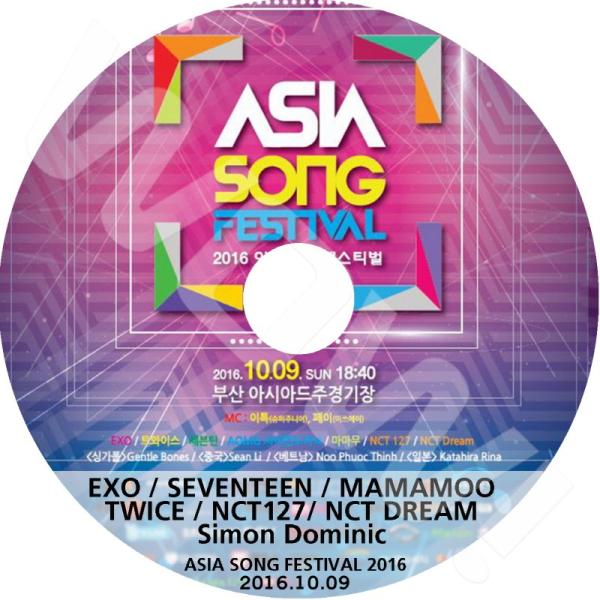 K-POP DVD 2016 ASIA SONG FESTIVAL -2016.10.09-  EX...