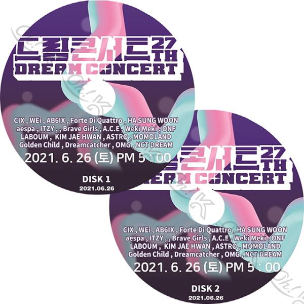 K-POP DVD 2021 DREAM CONCERT 2枚SET 2021.06.26 - IT...