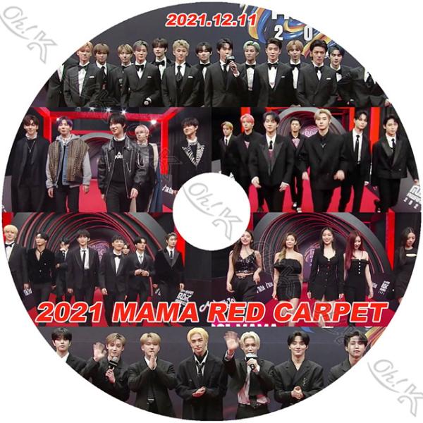 K-POP DVD 2021 MAMA Mnet Asia Music Awards RED CAR...