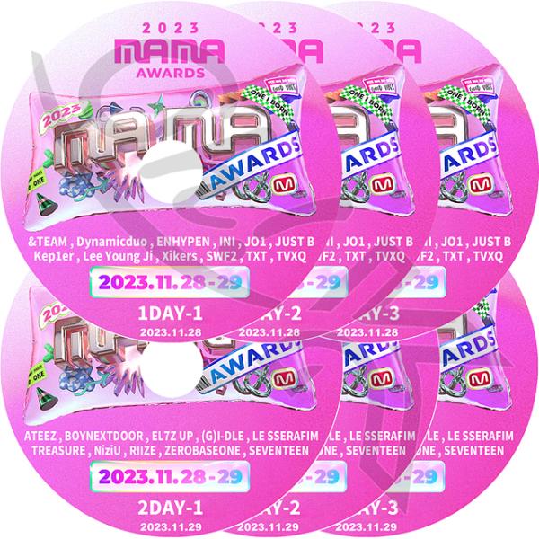 K-POP DVD 2023 Mnet Asia Music Awards 1-2DAY 6枚SET...