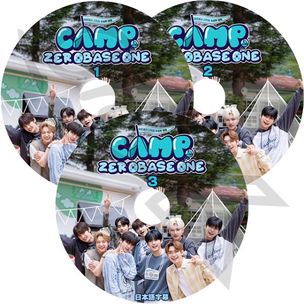 K-POP DVD ZEROBASEONE CAMP 3枚SET 日本語字幕あり ZEROBASEO...