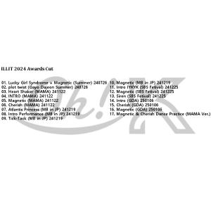 K-POP DVD ILLIT CUT 202...の詳細画像1