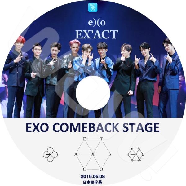 KPOP DVD EXO COMEBACK STAGE -2016.06.08- EX&apos;ACT 日本...
