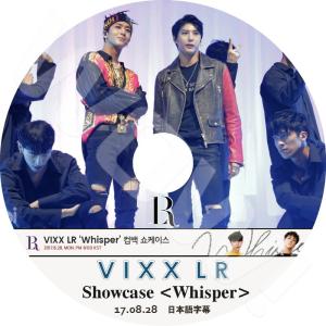 KPOP DVD VIXX LR Comeback Showcase - Whisper - -20...