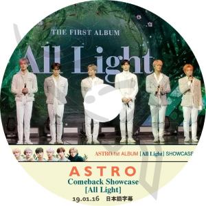 K-POP DVD ASTRO Comeback Showcase - ALL LIGHT - -2019.01.16-  日本語字幕あり ASTRO アストロ  韓国番組収録DVD ASTRO DVD｜OH-K
