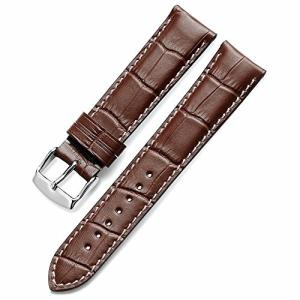 Nywing 21mm 時計本革ベルト 防水 上質レザー腕時計ベルトメンズ Tissot Seiko OMEGA IWCベルト 簡単交換